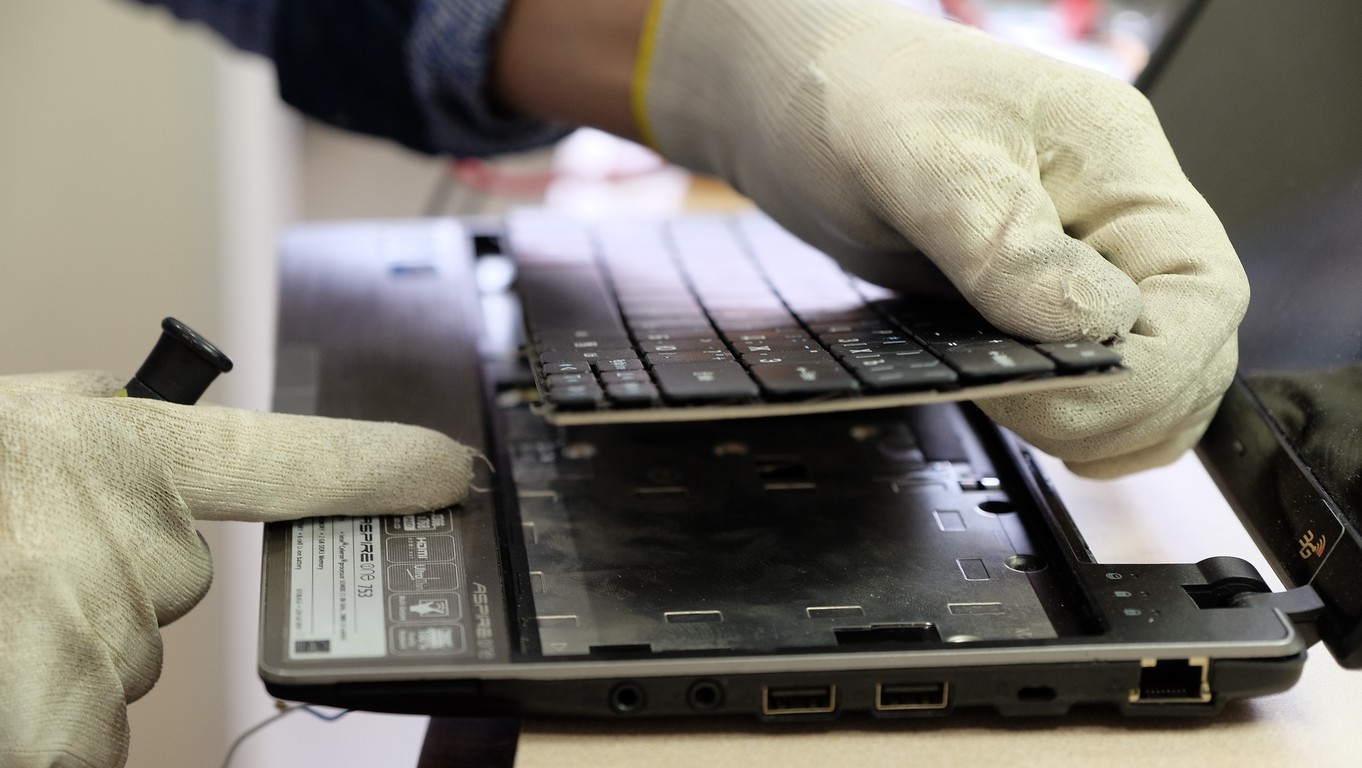 ремонт клавиатуры ноутбука в Уфе